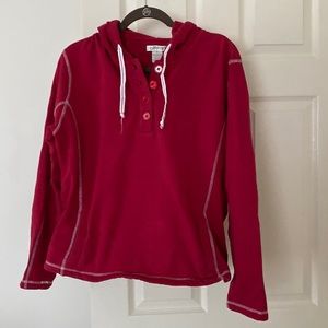 Orvis crimson tailored hoodie